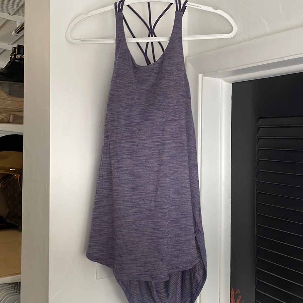 Lululemon Purple Active Tank Size 12
